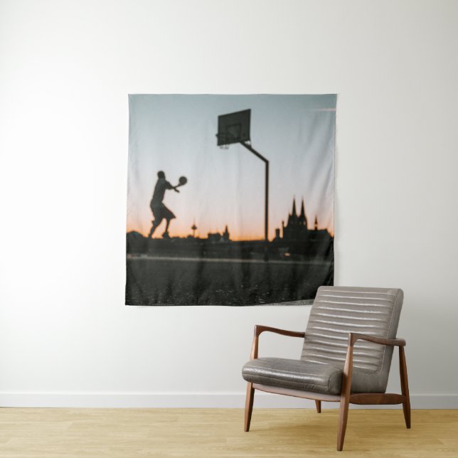 Tapete De Parede Basquetebol (In Situ)