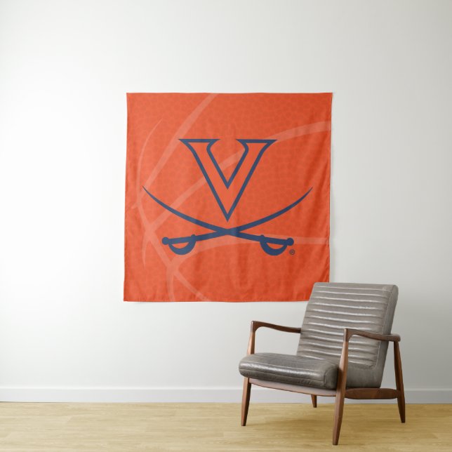 Tapete De Parede Basquetebol Virginia Cavaliers (In Situ)