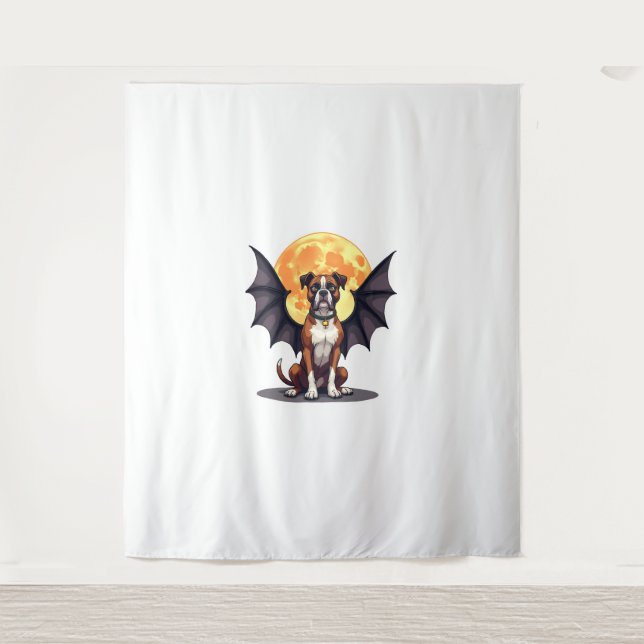 Tapete De Parede Bat Wings Boxer (Frente)