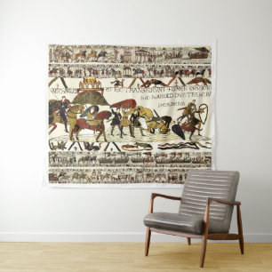 Tapete De Parede BAYEUX TAPESTRY William no Mont Santo-Michel