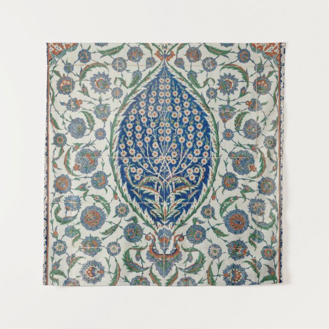 TAPETE DE PAREDE BEAUTIFUL FLORAL TEXTILE (Frente)