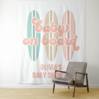 Bebê a Bordo Prancha de Surf Praia Baby Shower