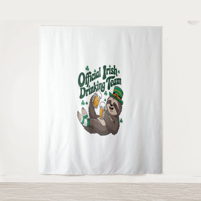 Tapete De Parede Bebendo irlandês Lloth (Frente)