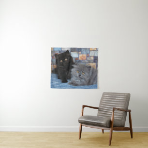 Tapete De Parede Bebês Mais Pobres   Gatinhos Persa em Aberto