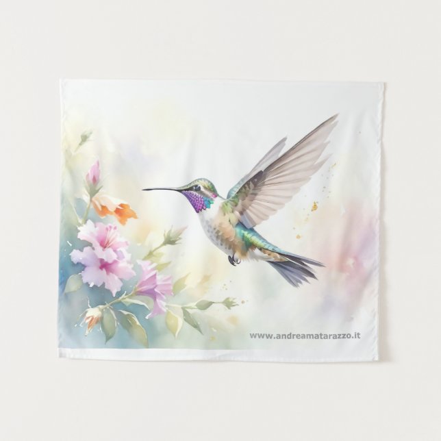 Tapete De Parede Beija-flor (Frente (Horizontal))