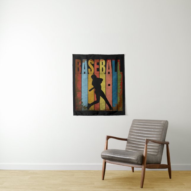 TAPETE DE PAREDE BEISBASE VINTAGE (In Situ)