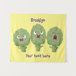 Tapete De Parede Bela canção de alcachofras