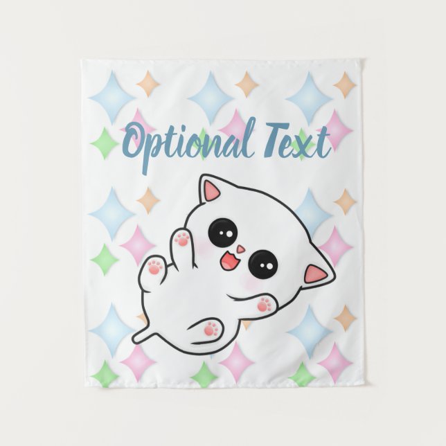 Tapete De Parede Belly Rub Time Kitten (Frente)