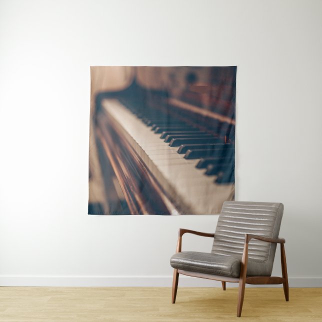 Tapete De Parede Belo Design de Piano (In Situ)