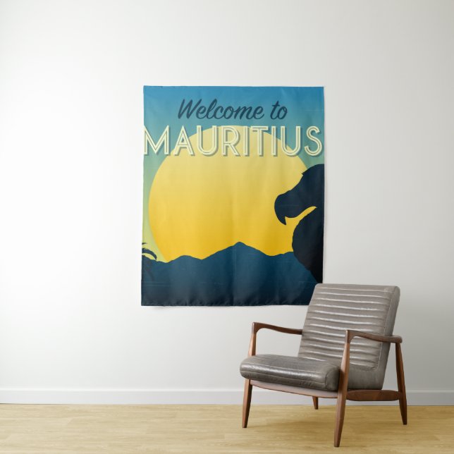 Tapete De Parede Bem-vindo à Maurícia (In Situ)