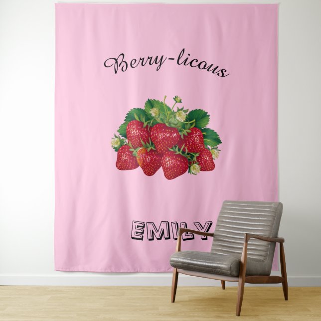 Tapete De Parede Berry-licous (In Situ)