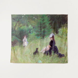 Tapete De Parede Berthe Morisot - Num Parque / Dans le parc
