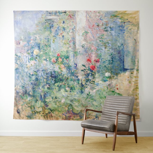 Tapete De Parede Berthe Morisot - O Jardim de Bougal (In Situ (Horizontal))
