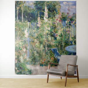 Tapete De Parede Berthe Morisot -Roses Tremieres / Malvas