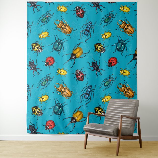 Tapete De Parede Besouros (In Situ)