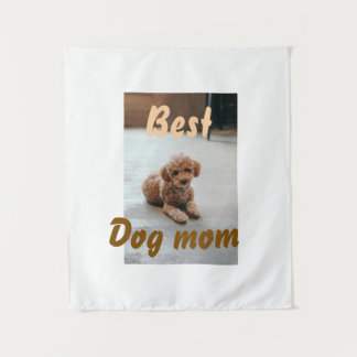 Tapete De Parede Best dog mom brown puddle pet dog cat mothers day 