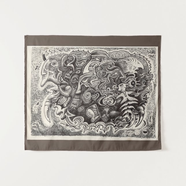 Tapete De Parede Besta Híbrida (imagem de cheio) (Frente (Horizontal))