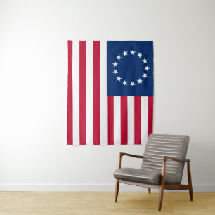 Tapete De Parede Betsy Ross Old Glory American Flag