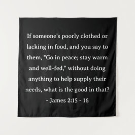 Tapete De Parede Bíblia Verse James 2:15 - 16