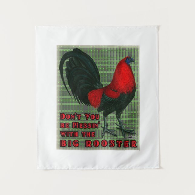 Tapete De Parede Big Red Rooster (Frente)