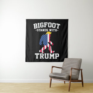 Tapete De Parede Bigfoot Apoia Trump Eleições 2024