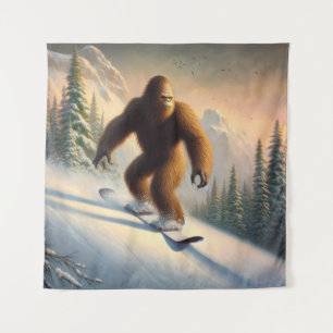 Tapete De Parede Bigfoot Snowboard