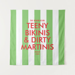 Tapete De Parede Biquínis Minúsculos & Martinis Sujos Camiseta List