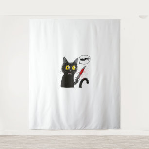 Tapete De Parede Black Cat Halloween Costume Witchcraft Spy Web