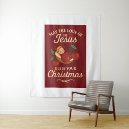 Tapete De Parede Blessed Christmas by Sweet Cherry