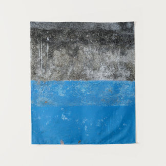 Tapete De Parede Blue and white abstract painting