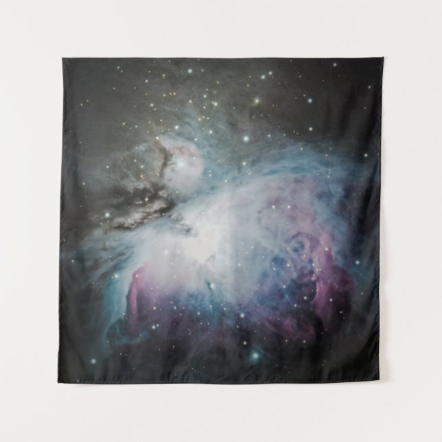 Tapete De Parede Blue, grey, and purple nebula (Frente)