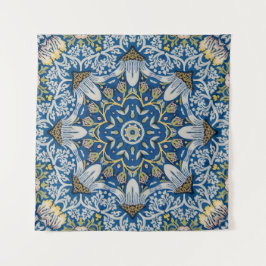 Tapete De Parede Bluebell Harmony - Floral Mandala