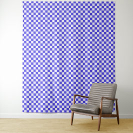 Tapete De Parede Blueberry cream checkered pattern