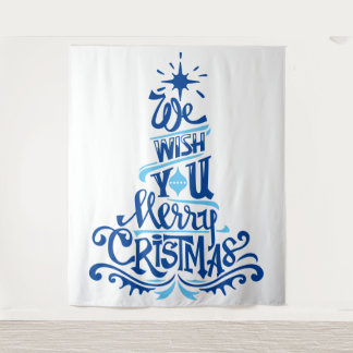 Tapete De Parede Boas-vindas à árvore de Natal