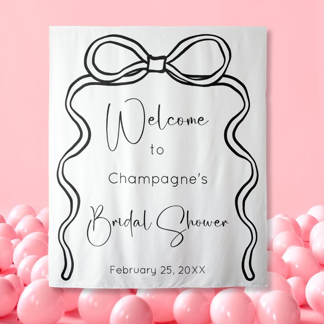 Tapete De Parede Boas-vindas ao Chá de panela de Script Moderno do  (Criador carregado)