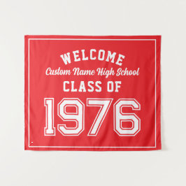 Tapete De Parede Boas-vindas Turma de 1976, Decoração de Festa de R