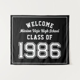 Tapete De Parede Boas-vindas Turma de 1986, Decoração de Festa de R