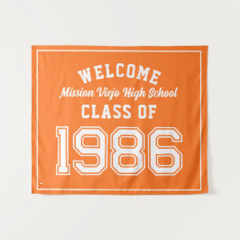 Tapete De Parede Boas-vindas Turma de 1986, Decoração de Festa de R