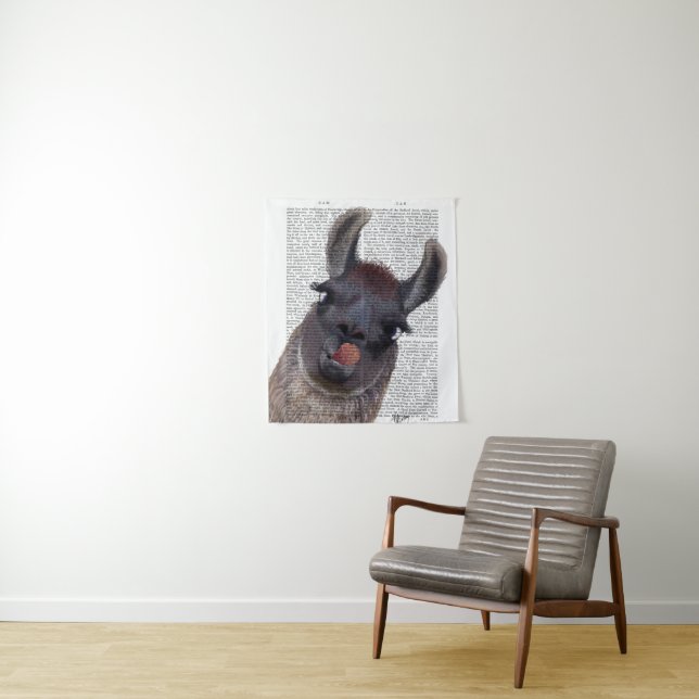 Tapete De Parede Bobo Llama (In Situ)