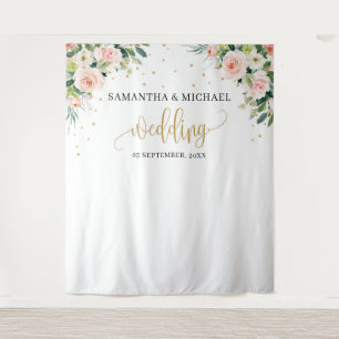 Tapete De Parede Boho blush cor-de-rosa, cor-de-rosa, cor-de-rosa,