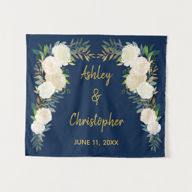 Tapete De Parede Boho Casamento outono Largura de trás, Decorações  (Frente (Horizontal))