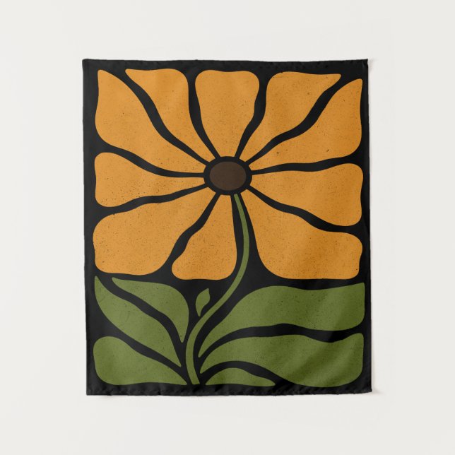Tapete De Parede Boho Flower (Frente)