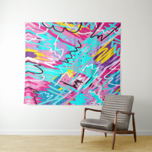 Tapete De Parede Bold Expresse Abstrato Art
