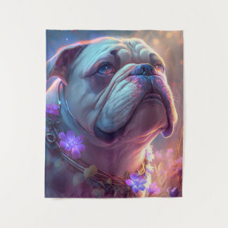 Tapete De Parede Boliche Inglês Cão-Grande Pintor de Retrato