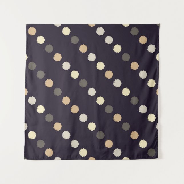 Tapete De Parede Bolinhas sem problemas. Textura escrivável. Texto (Frente)