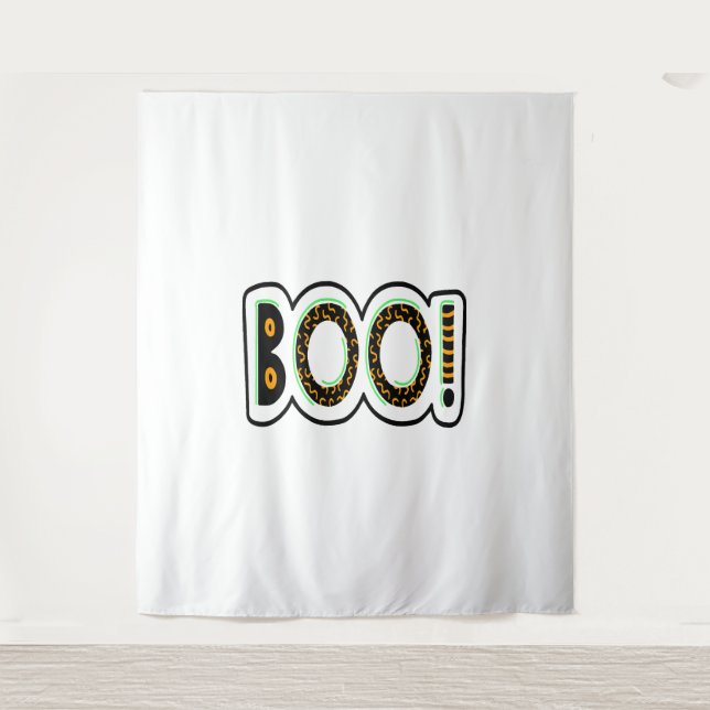 Tapete De Parede BOO Halloween (Frente)