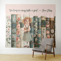 Book Lover | Anne of Green Gables | Livros Florais