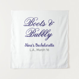 Tapete De Parede Boots & Bubble bachelorette party name purpleplace