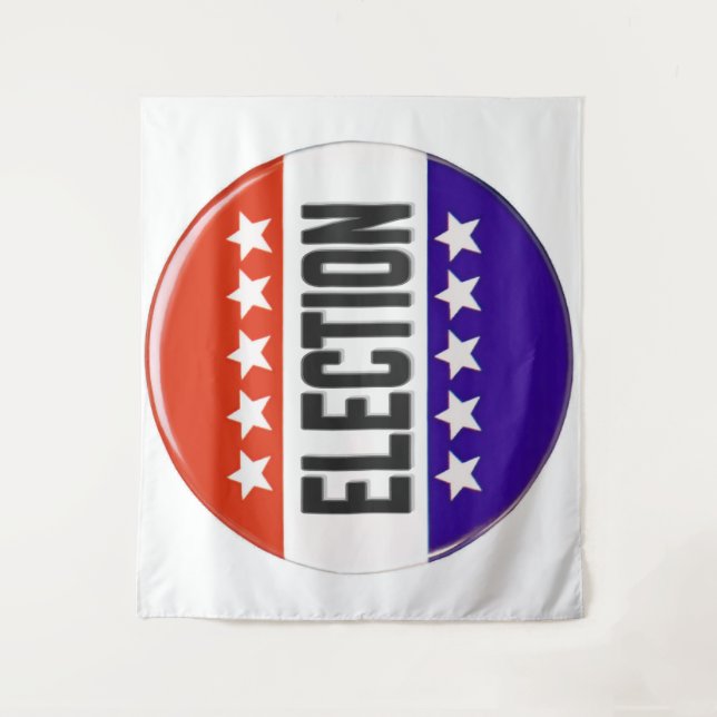 Tapete De Parede Botão de eleição (Frente)