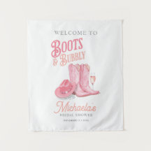 Botas e Espumante Chá de Bebê Country Ocidental Ro
